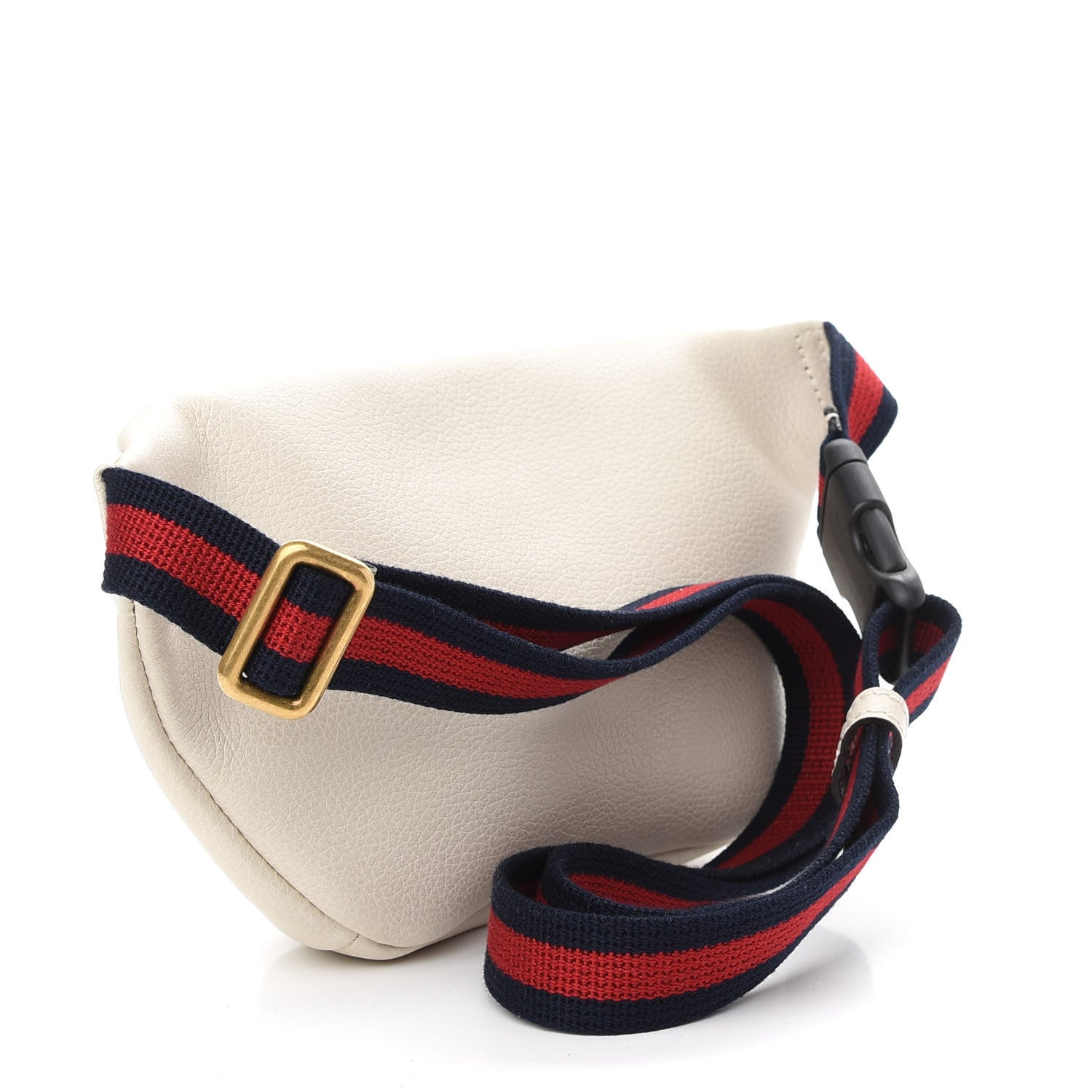 Gucci Grained Calfskin Small Logo Belt Bag White 3 of 9