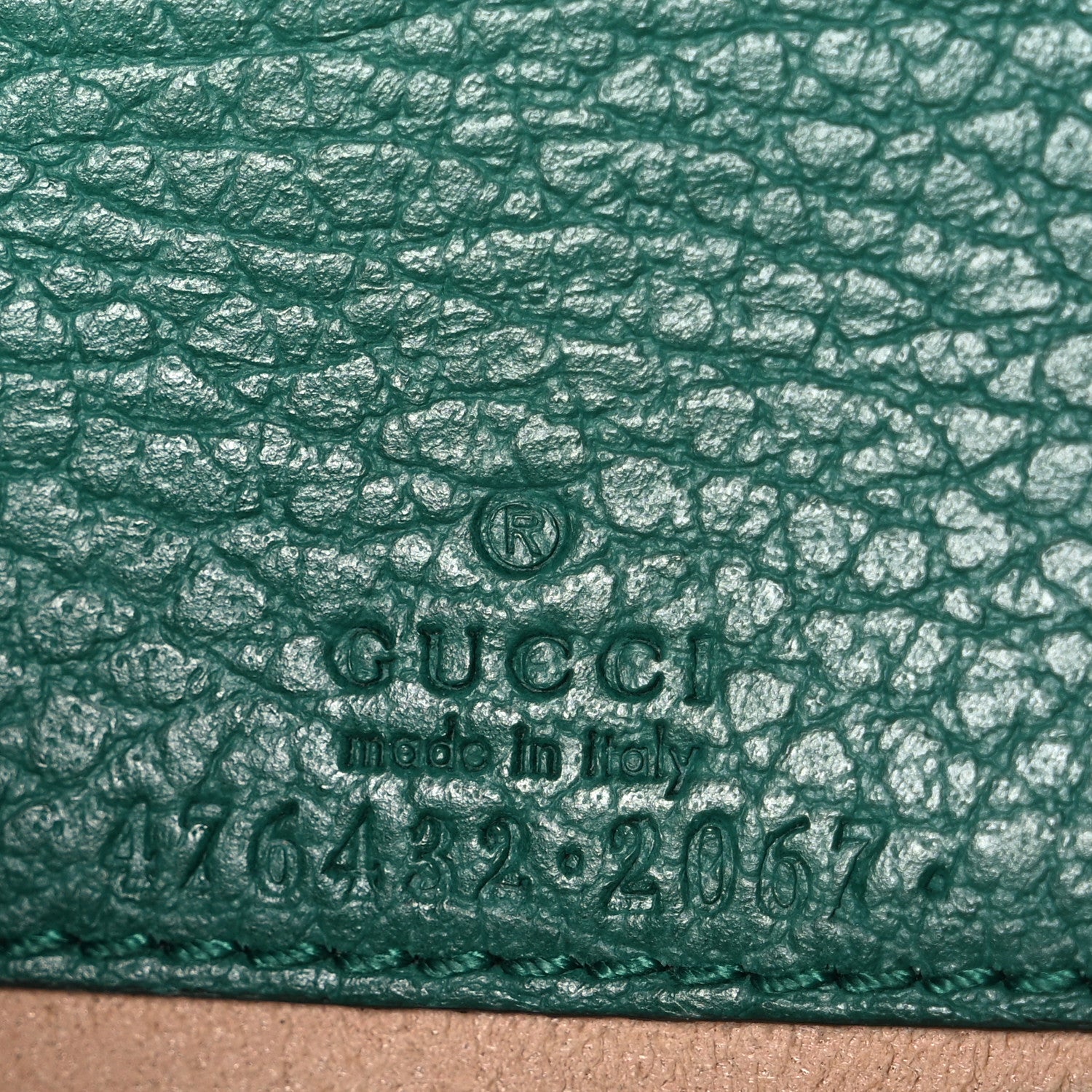 Gucci Calfskin Super Mini Dionysus Shoulder Bag Emerald 6 of 9