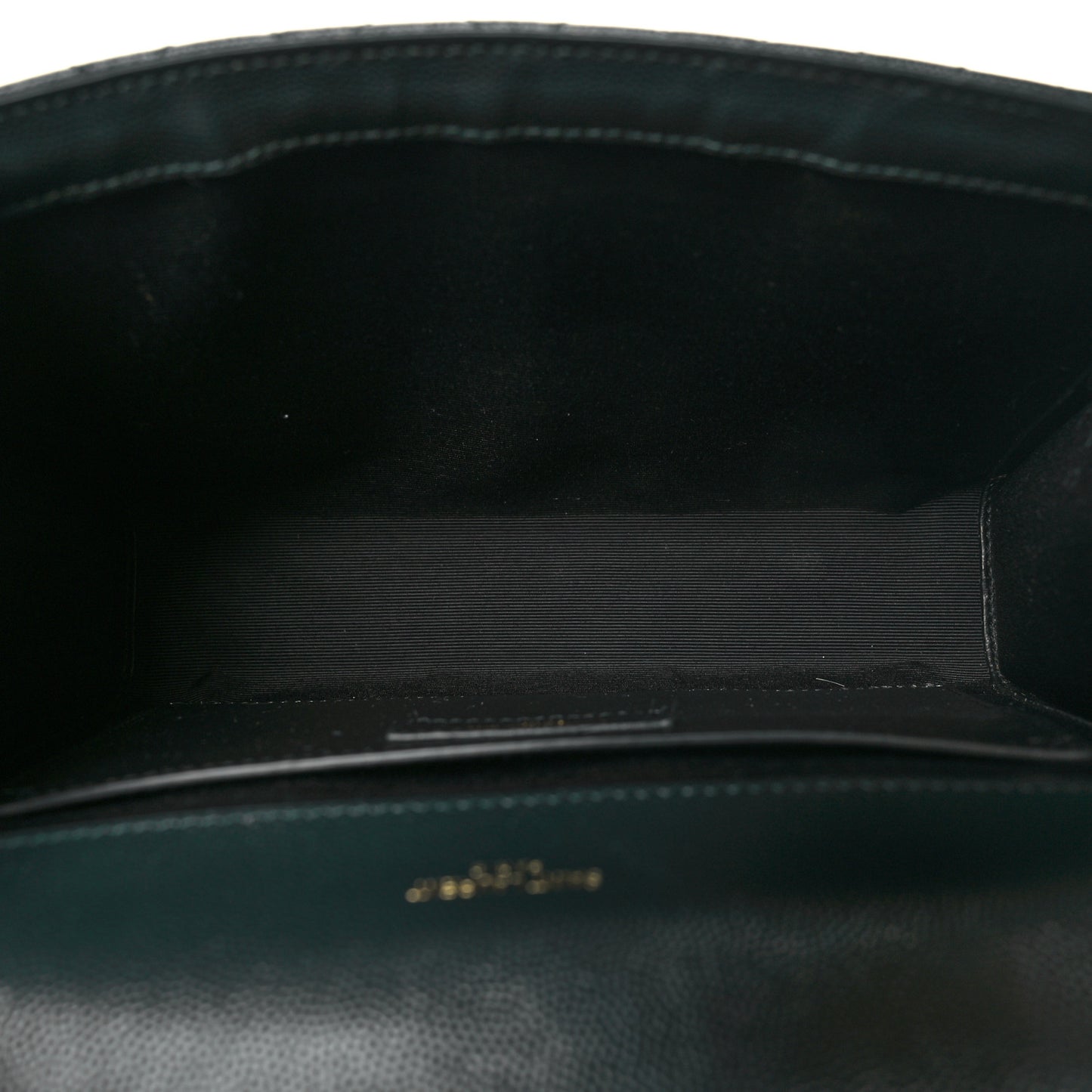 Grain De Poudre Textured Mixed Matelasse Triquilt Medium Monogram Satchel Dark Smog