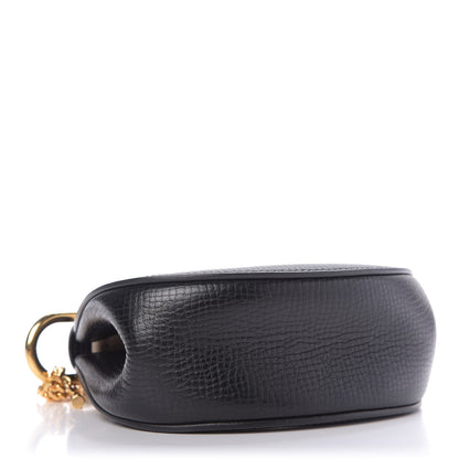 Chloe Textured Calfskin Lambskin Nano Drew Shoulder Bag Black 4 of 8
