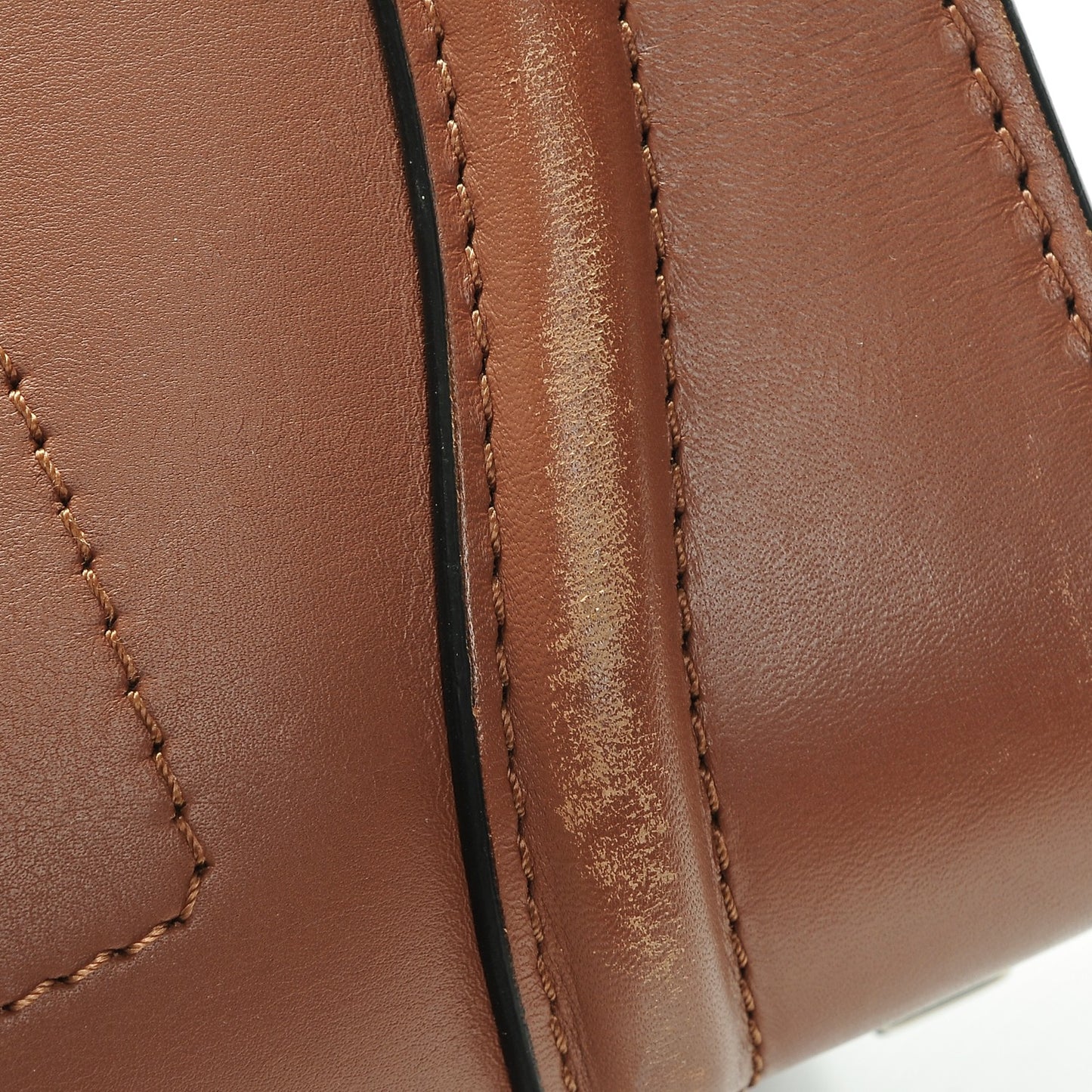 Smooth Calfskin Mini Luggage Sienna