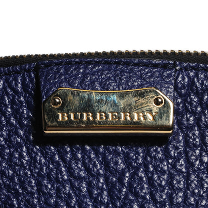 Burberry Heritage Grain Large Orchard Bowling Bag Navy Blue 10 of 10