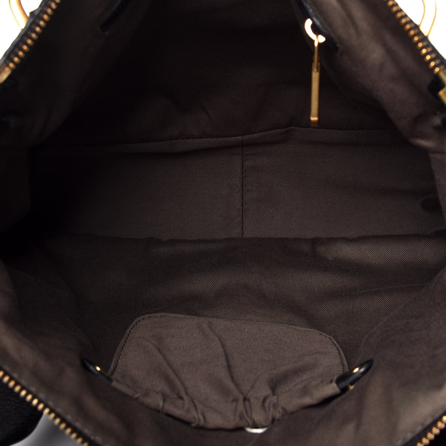 Calfskin Medium Marcie Satchel Black