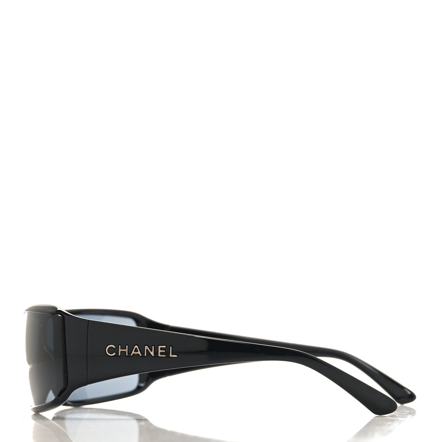 Chanel Acetate Shield 5103 Sunglasses Black 3 of 7