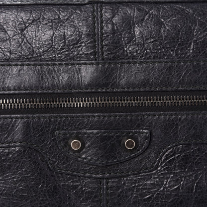 Balenciaga Agneau Classic Hardware Large Zip Pouch Black 7 of 7