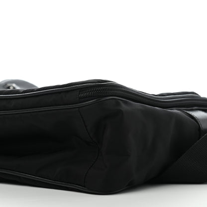 Prada Tessuto Nylon Saffiano Briefcase Black 7 of 7