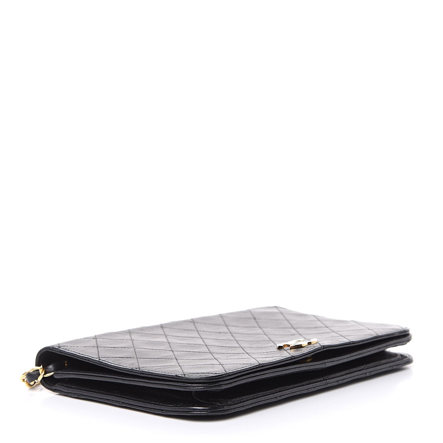 Chanel Lambskin Quilted Small Single Flap Black 4 of 15