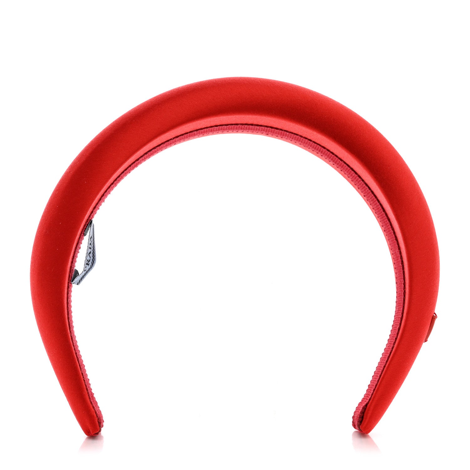 Prada Satin Headband Fuoco 1 of 6