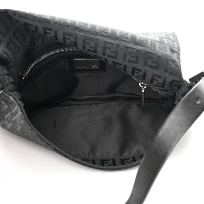 Fendi Zucchino Baguette Black 5 of 12