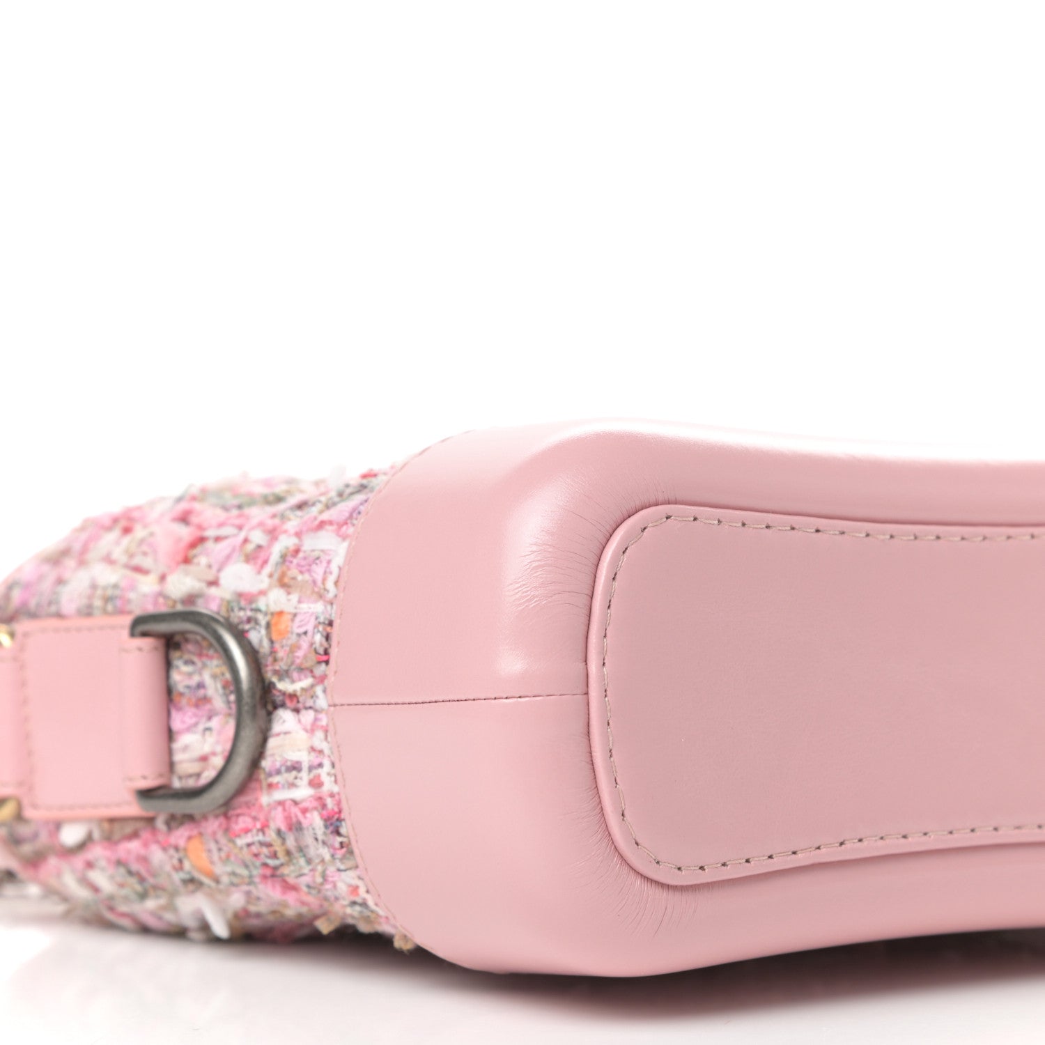 Chanel Tweed Calfskin Small Gabrielle Hobo Light Pink 8 of 11