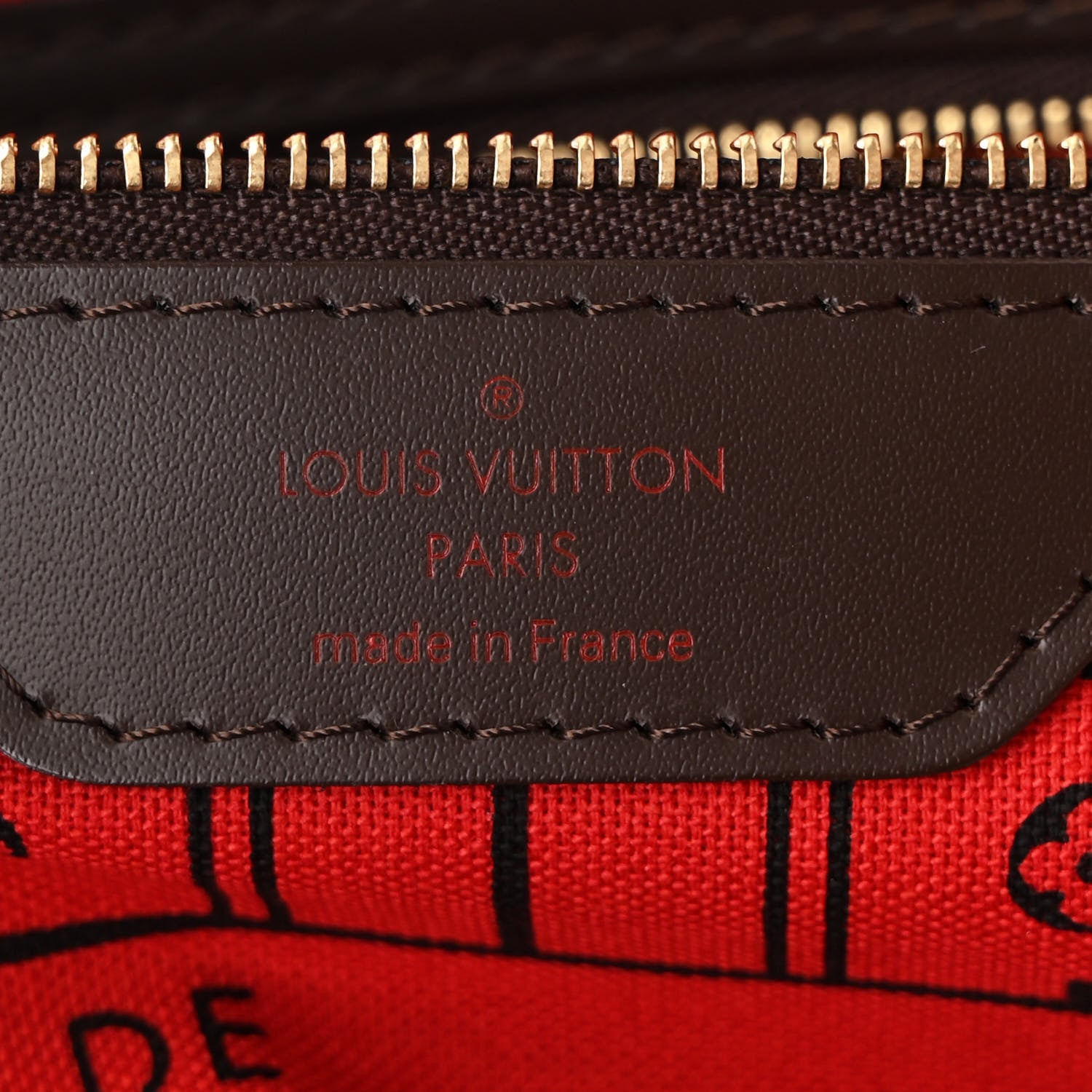Louis Vuitton Damier Ebene Neverfull GM 6 of 9