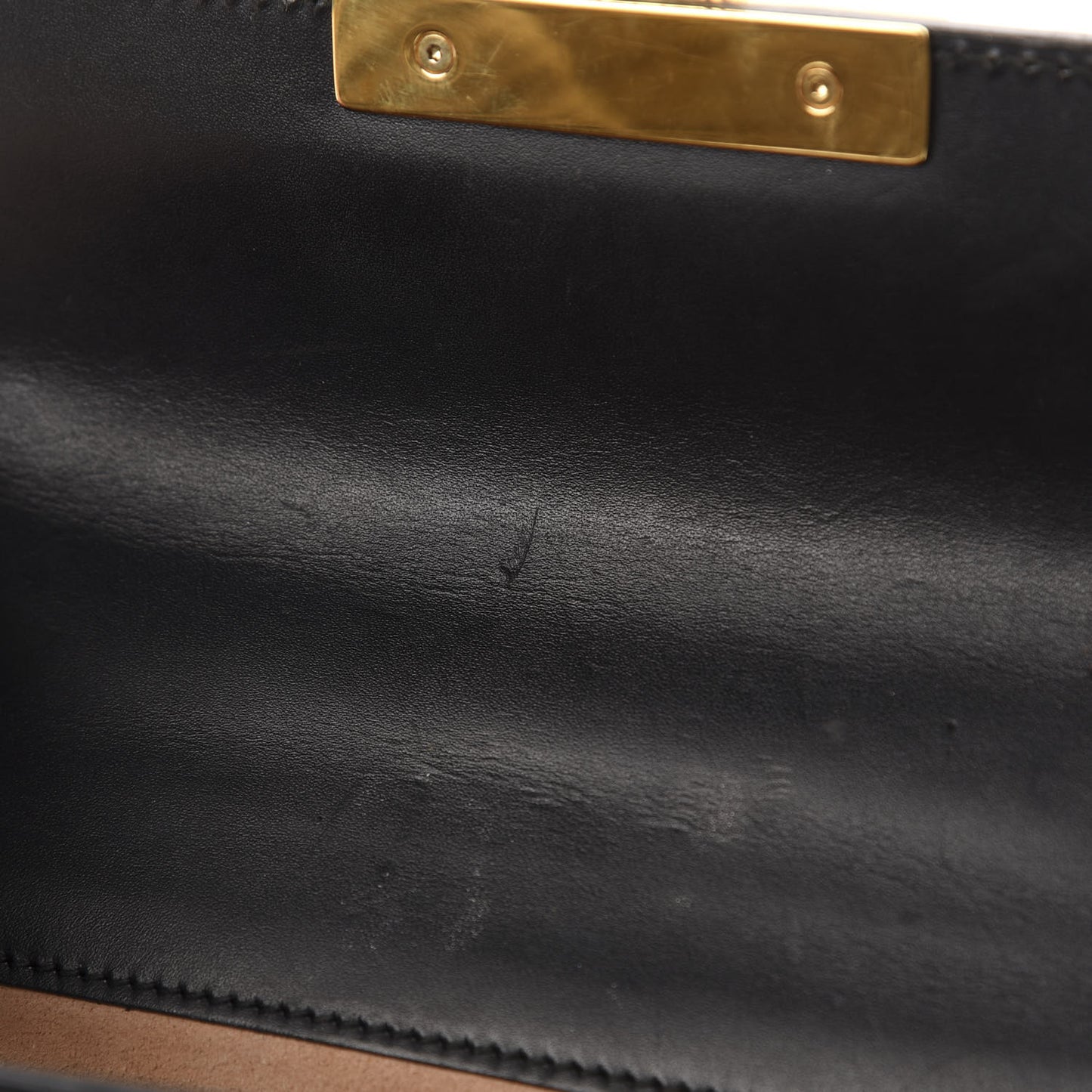 Guccissima Small Padlock Shoulder Bag Black