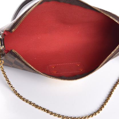 Louis Vuitton Damier Ebene Eva Clutch 5 of 7