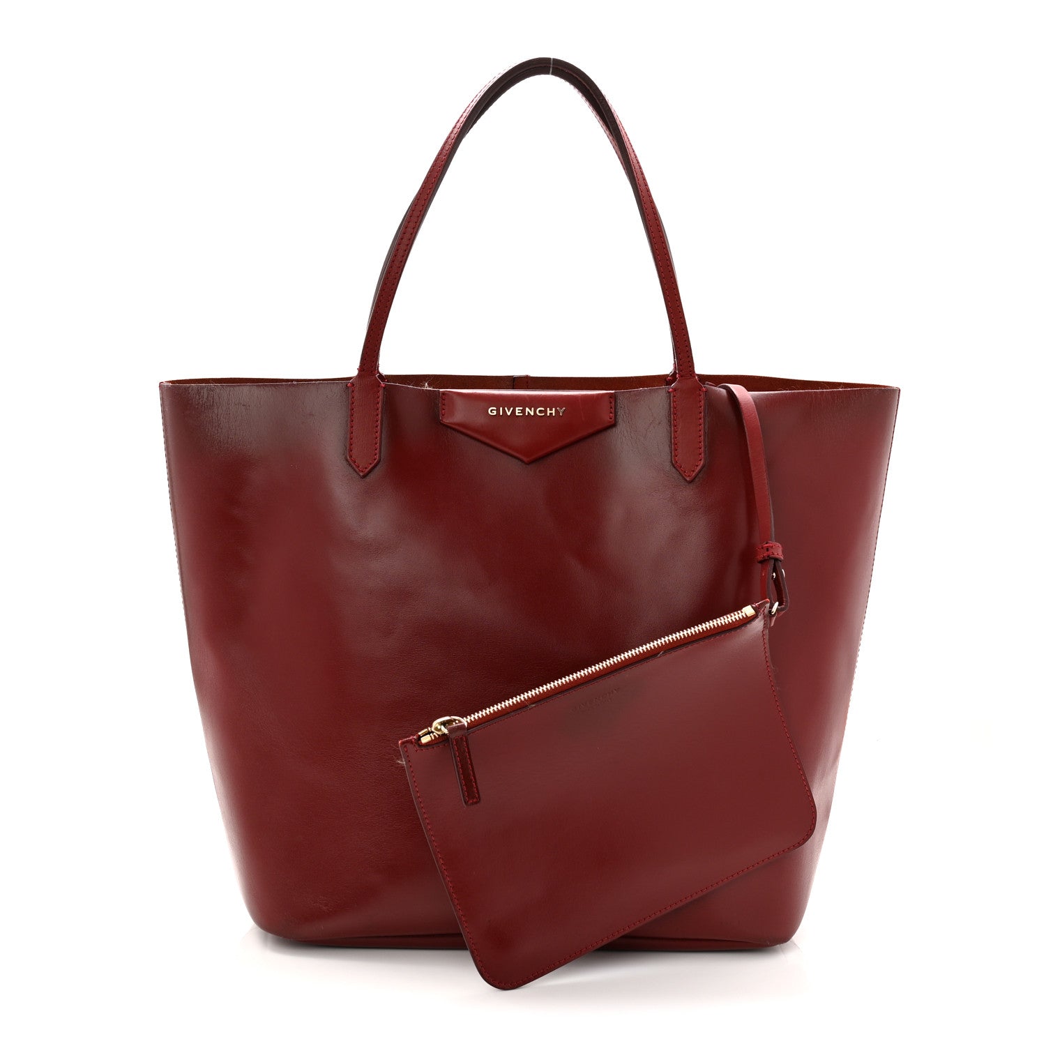 Givenchy Calfskin Medium Antigona Tote Bordeaux 3 of 11