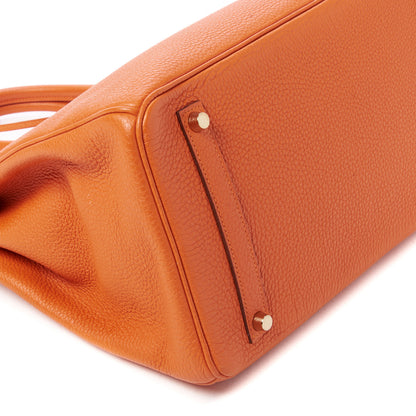 Hermes Togo Birkin 35 Orange 7 of 28