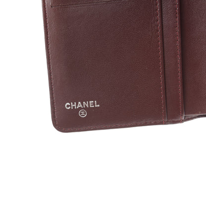 Chanel Lambskin Quilted Zipped Pocket Wallet Black 6 of 9