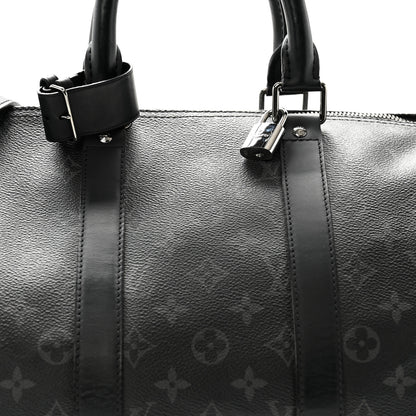 Louis Vuitton Monogram Eclipse Keepall Bandouliere 45 8 of 15