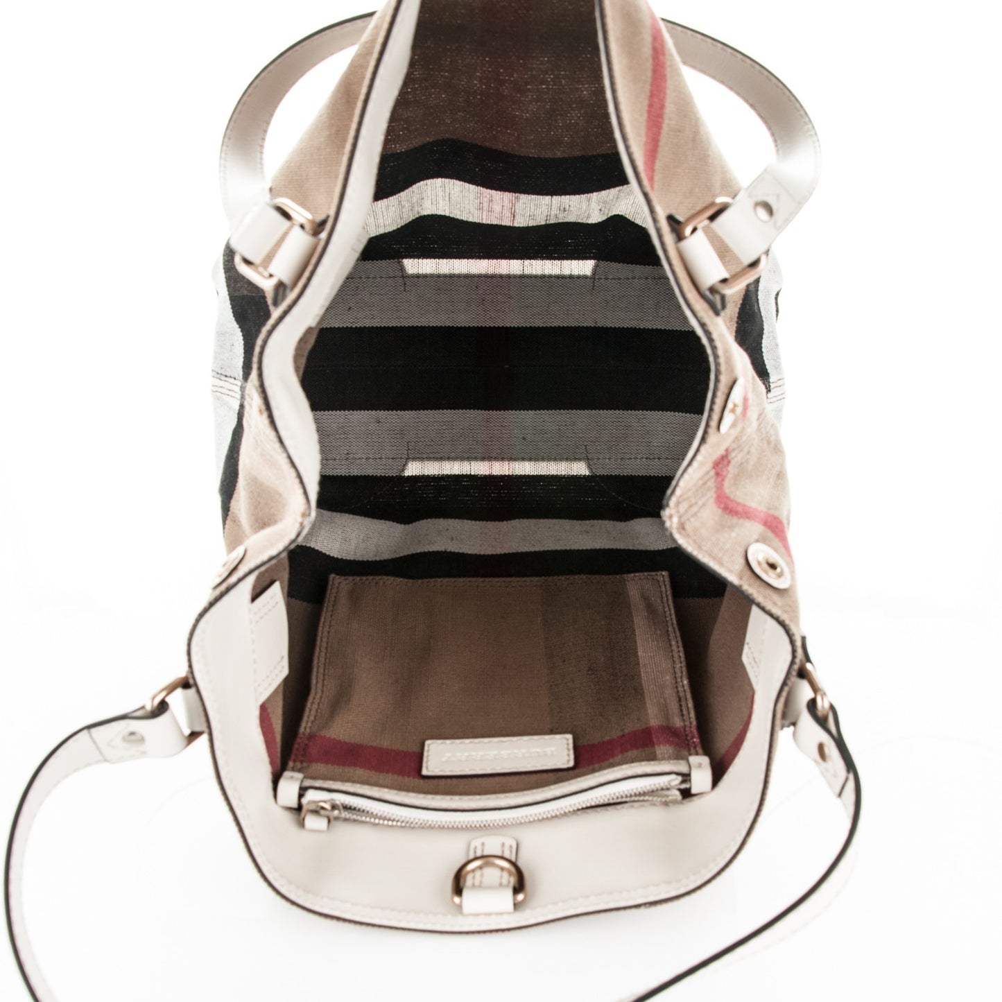 Canvas Mega Check Medium Maidstone White