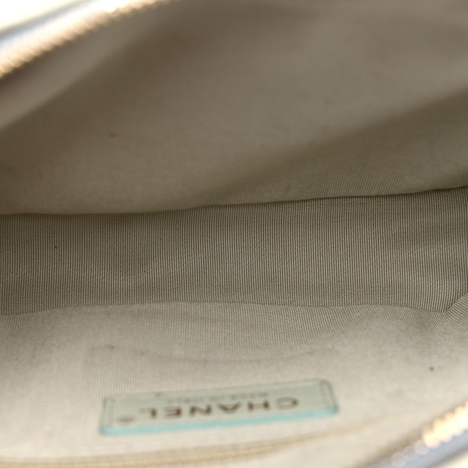 Chanel Goatskin Quilted Waist Bag Green Blue Pink 7 of 18