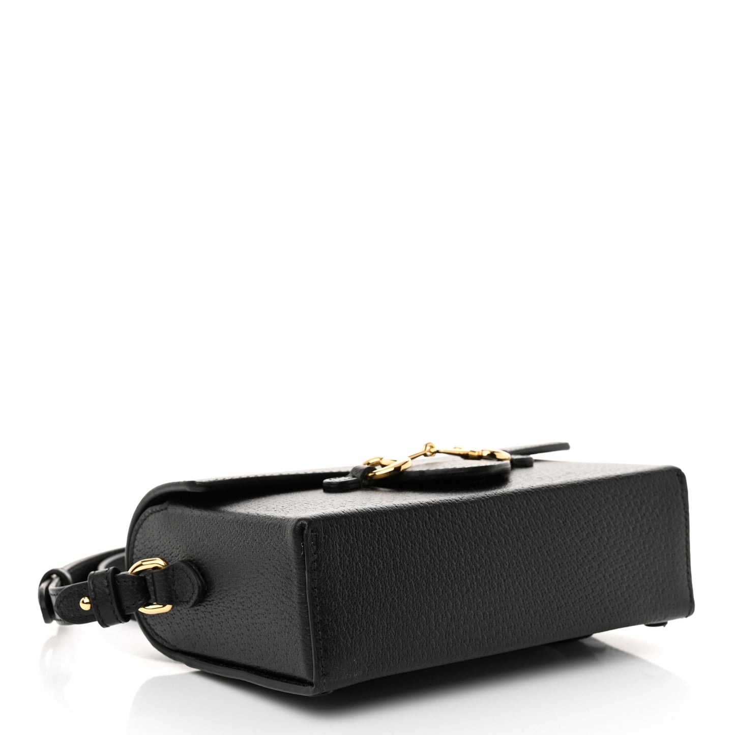 Calfskin Horsebit 1955 Shoulder Bag Black