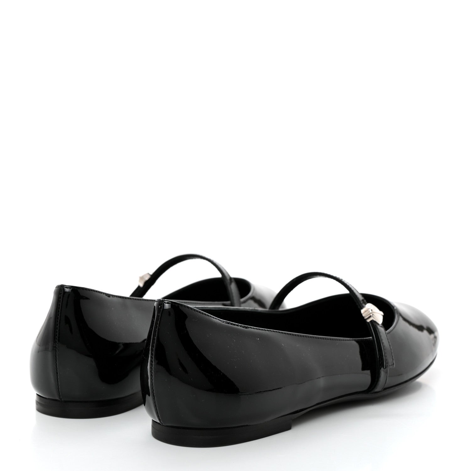 Louis Vuitton Patent Uniformes Ballet Flats 37 Black 4 of 8