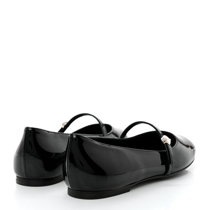 Louis Vuitton Patent Uniformes Ballet Flats 37 Black 4 of 8