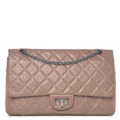 Chanel Aged Calfskin Quilted 2.55 Reissue 227 Flap Beige 1 of 15