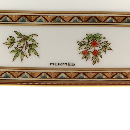 Hermes Porcelain Cheval d'Orient Square Plate 6 of 7