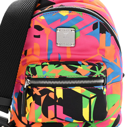 MCM Nyon Mini Stark Crossbody Backpack Multicolor 7 of 9