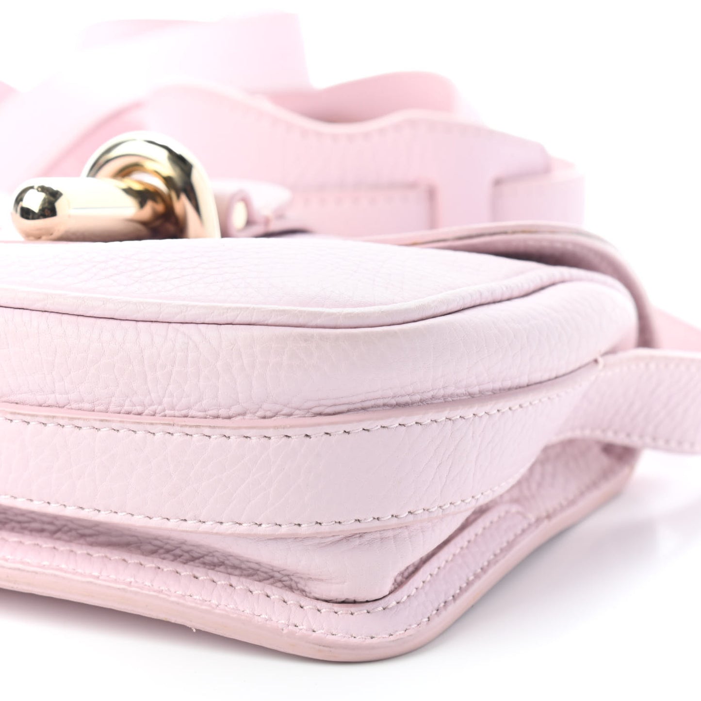 Grained Calfskin Tube XS Rose Poudre