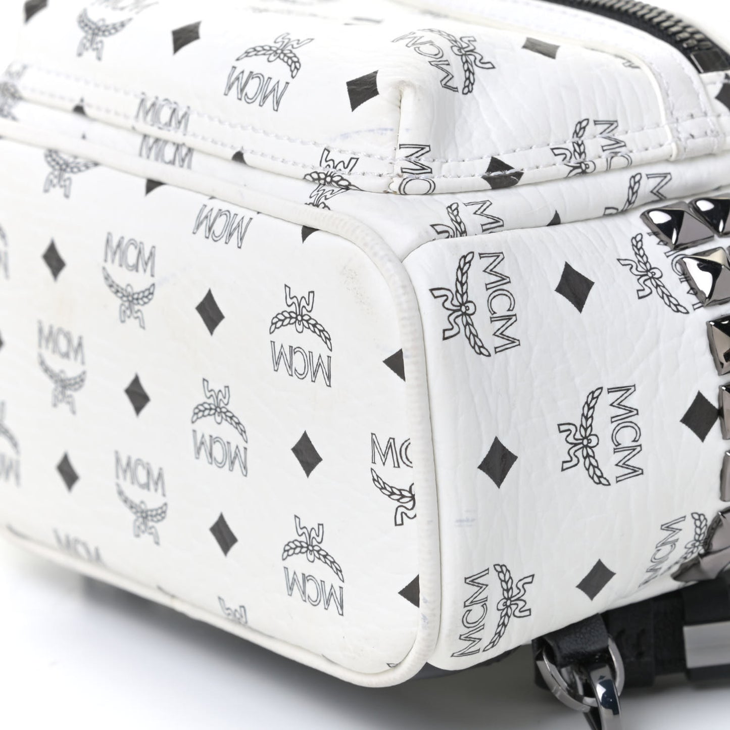 Visetos Side Stud X-Mini Stark Bebe Boo Backpack White