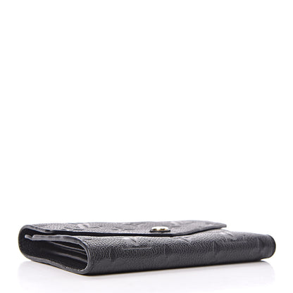 Louis Vuitton Empreinte Compact Curieuse Wallet Black 4 of 8