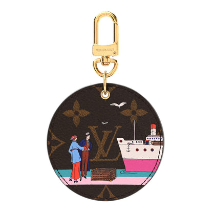 Louis Vuitton Monogram 2016 Christmas Animation Bag Charm Key Ring 1 of 5