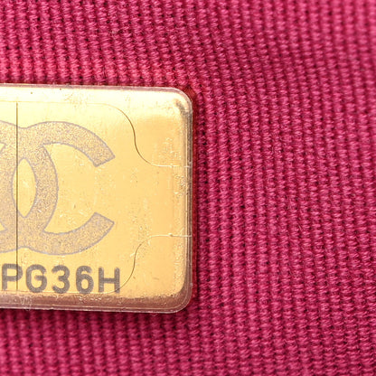 Chanel Caviar Quilted Wallet On Chain WOC Fuchsia 8 of 12