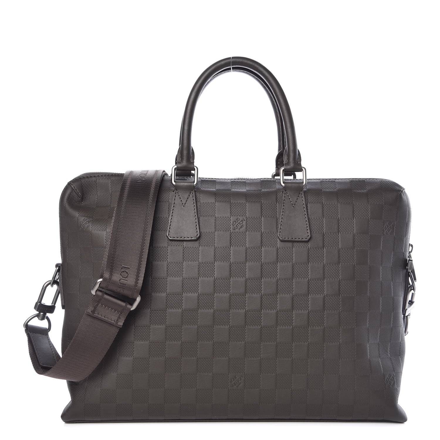Louis Vuitton Damier Infini Porte-Documents Jour Granit 1 of 11