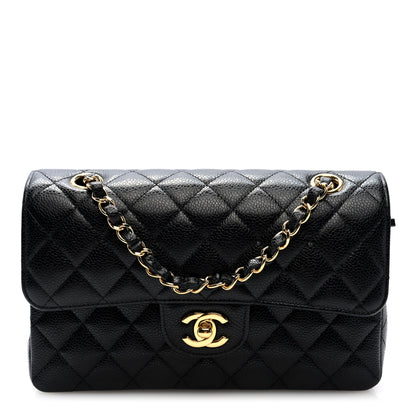 Chanel Caviar Quilted Small Double Flap Black 1 of 10