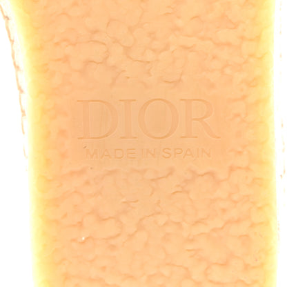 Christian Dior Oblique Womens Paradise Espadrilles 38 8 of 8