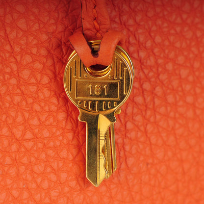 Hermes Togo Kelly Retourne 32 Orange 11 of 25