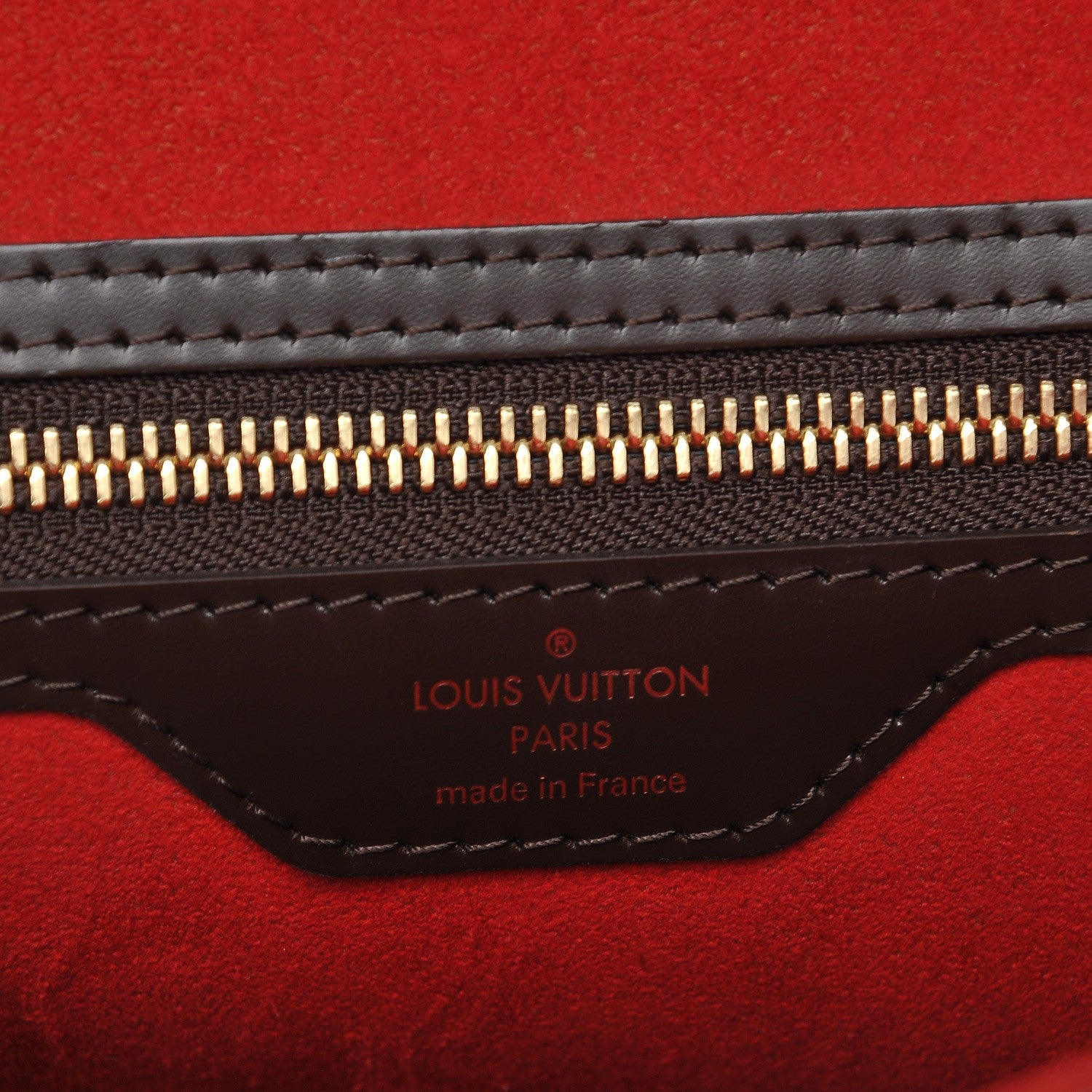 Louis Vuitton Damier Ebene Bergamo MM 6 of 7
