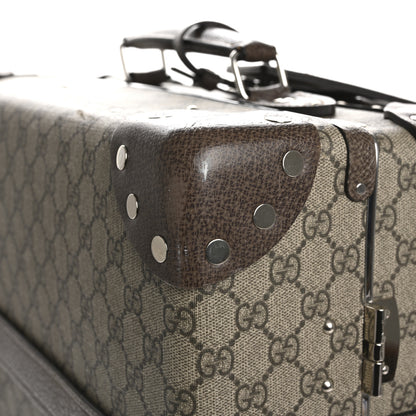 Gucci Supreme Monogram Globe-Trotter Carry-On Brown 13 of 15