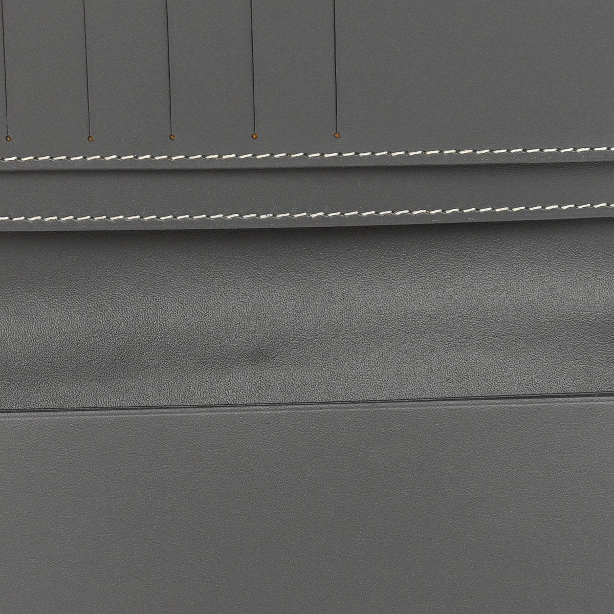 Goyardine Long Bi-Fold Wallet Grey