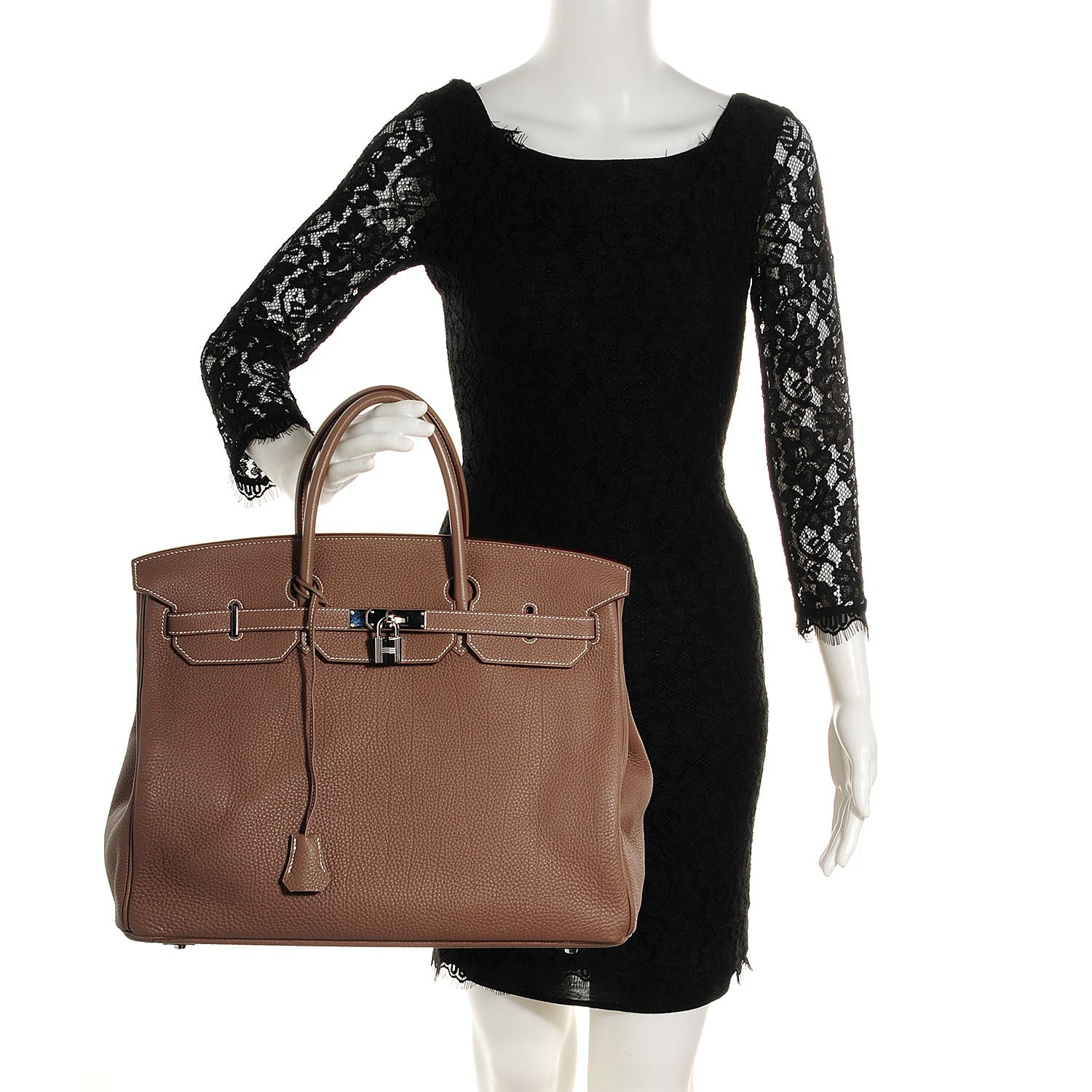 Hermes Togo Birkin 40 Etoupe 2 of 22