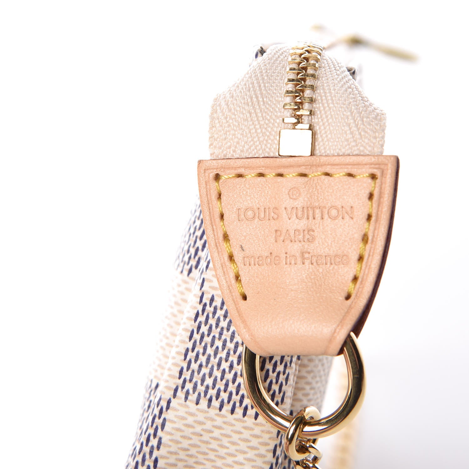 Louis Vuitton Damier Azur Mini Pochette Accessories 6 of 9