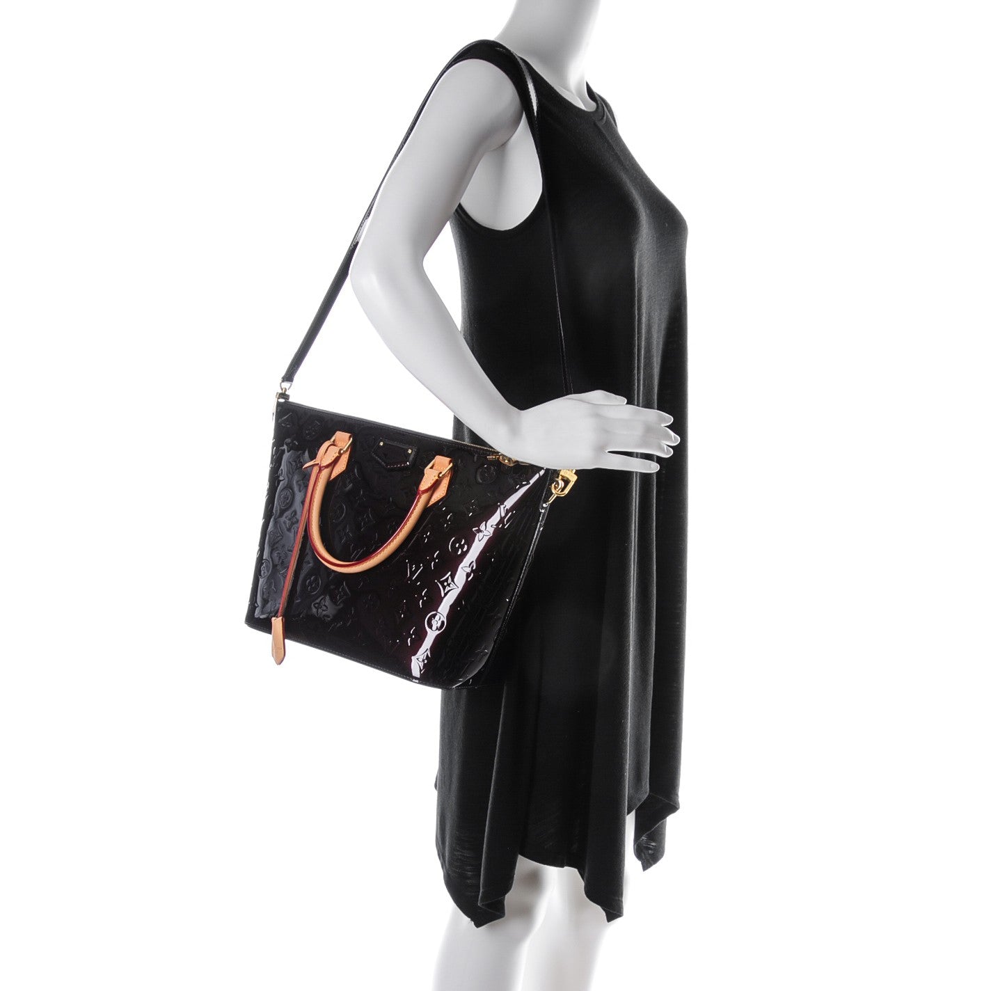 Louis Vuitton Vernis Montebello MM Amarante 2 of 8