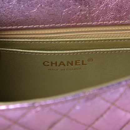 Chanel Metallic Goatskin Quilted Mini 2.55 Reissue Flap Multicolor 8 of 10