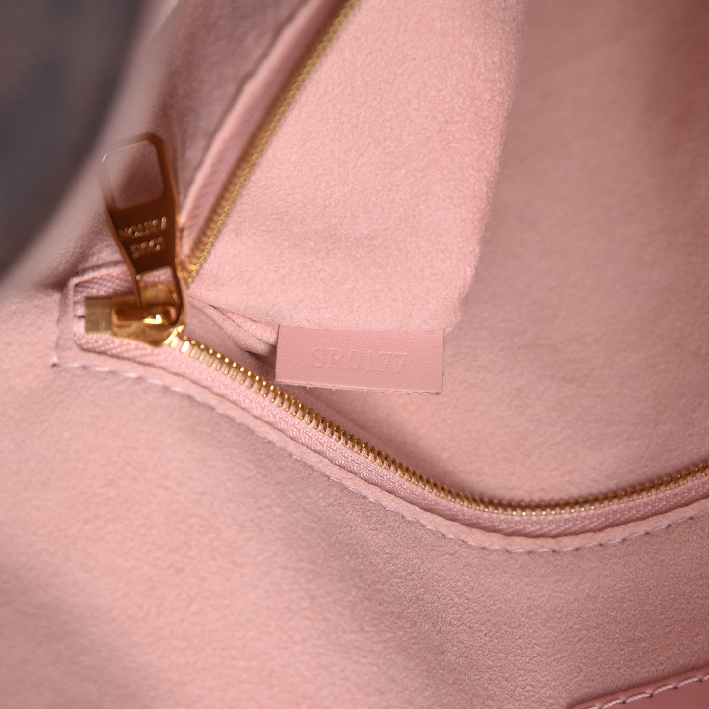 Damier Ebene Caissa Hobo Rose Ballerine