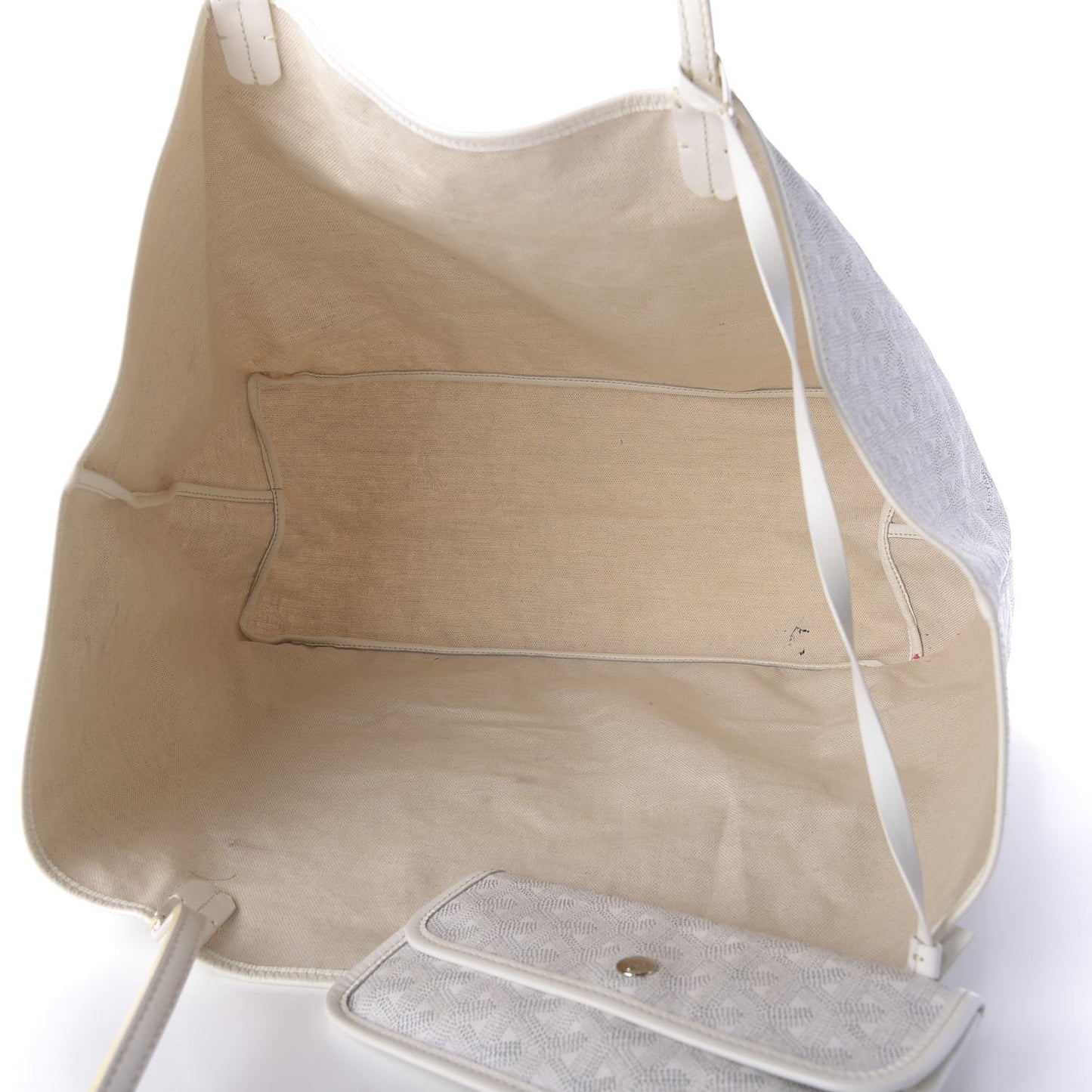 Goyardine Saint Louis GM White