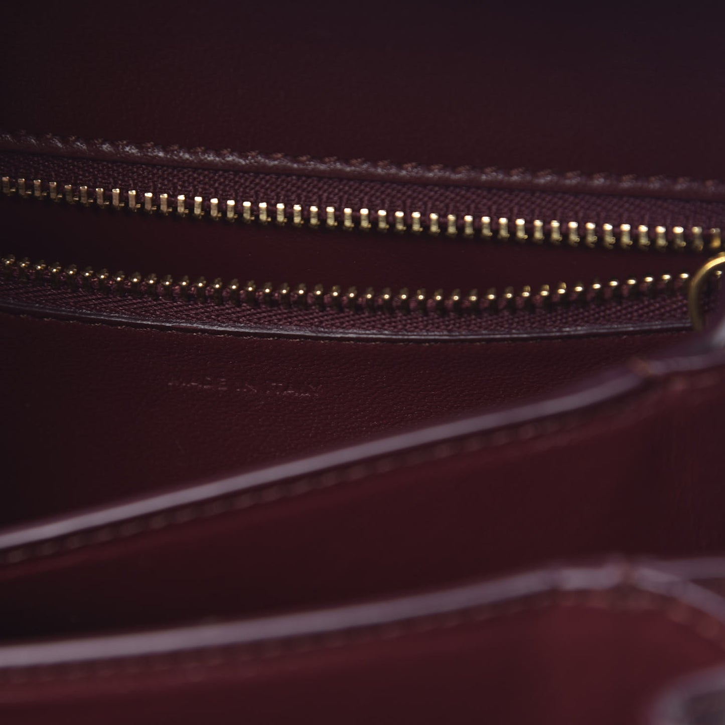 Box Calfskin Small Classic Box Flap Bag Burgundy