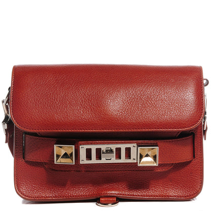 Proenza Schouler Calfskin Mini PS11 Classic Shoulder Bag Saddle 1 of 13