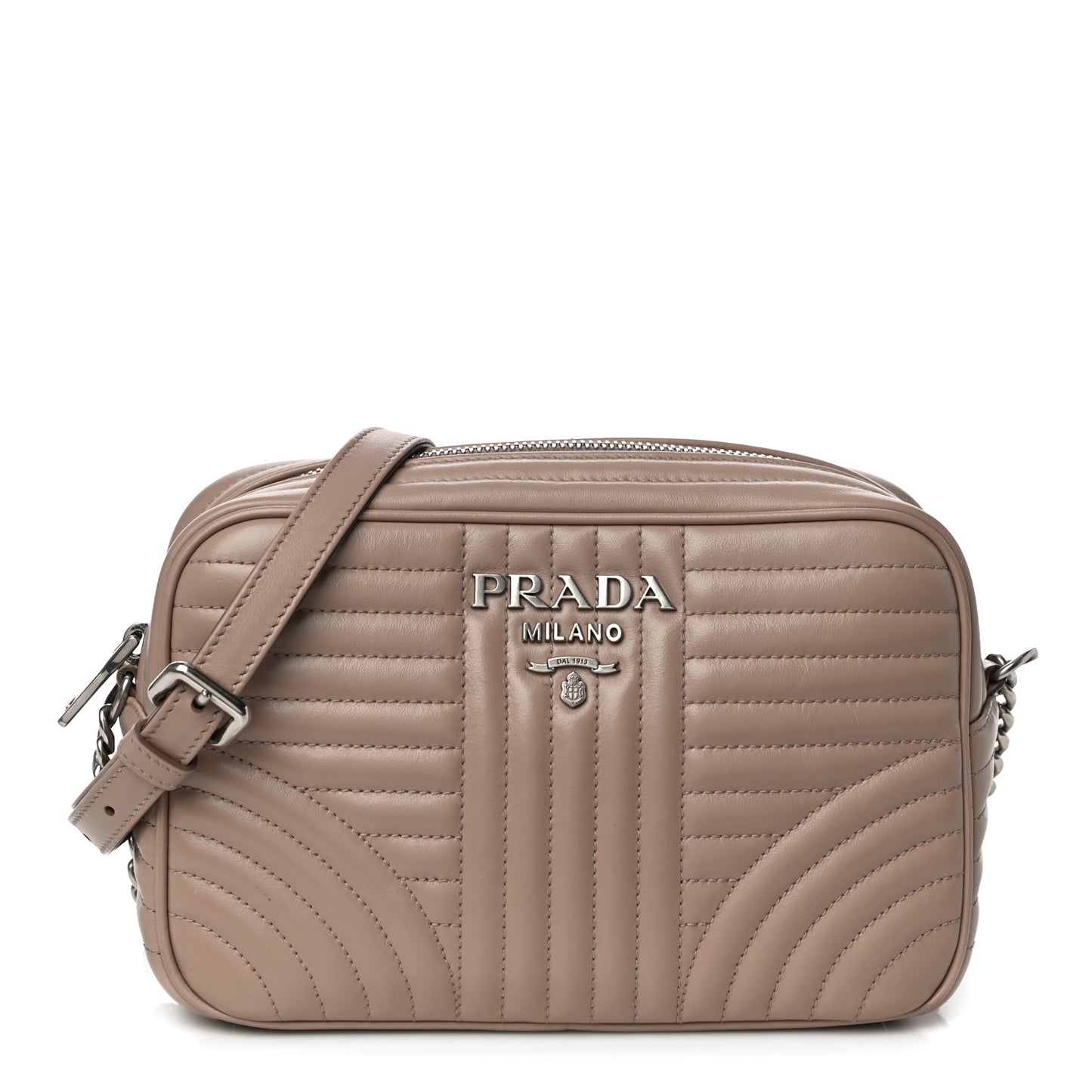 Soft Calfskin Diagramme Camera Bag Cammeo